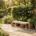 Exclusive Mirella Metal Bench