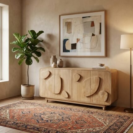 Exclusive Mango Wood Craft Sideboard