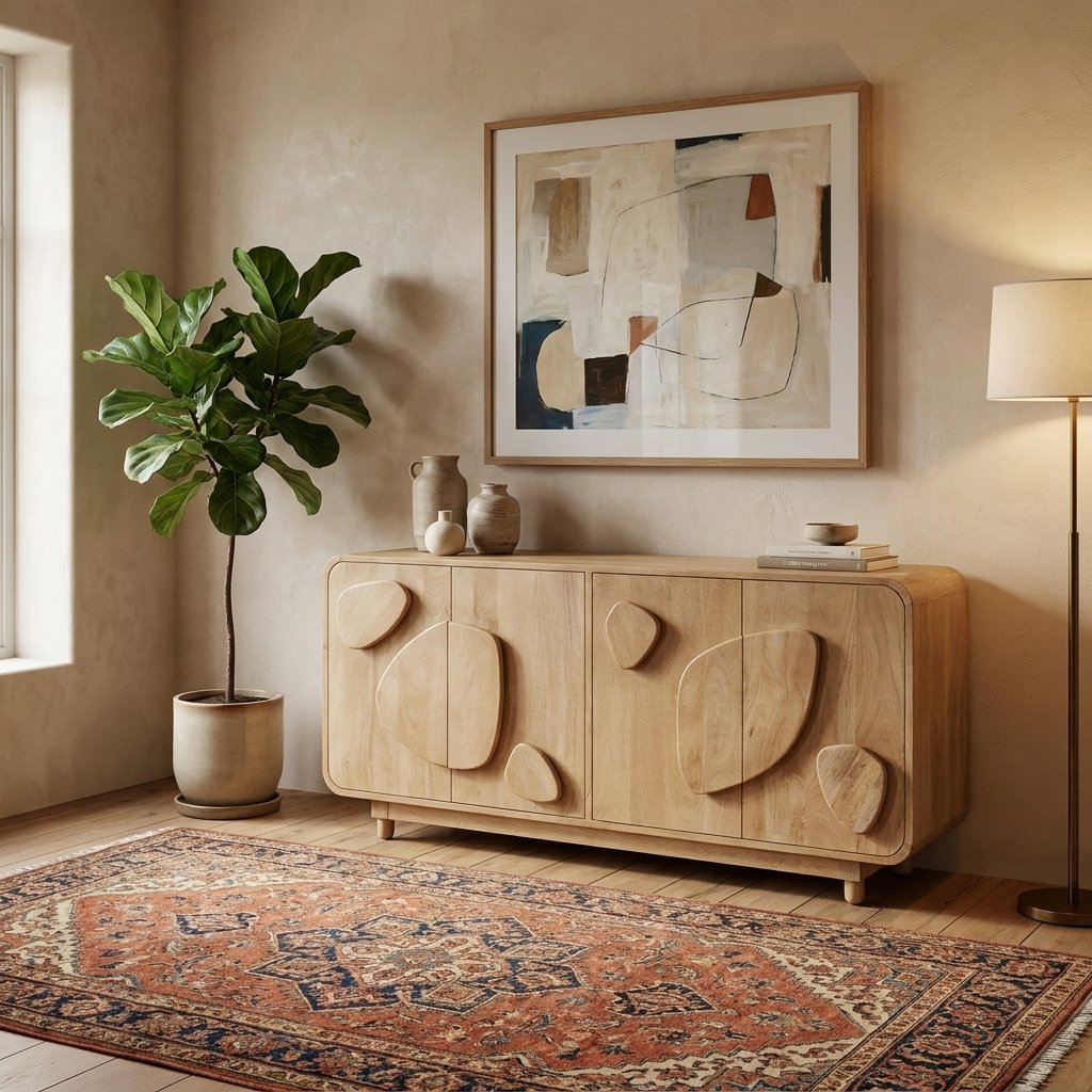 Exclusive Mango Wood Craft Sideboard Exclusive Mango Wood Craft Sideboard