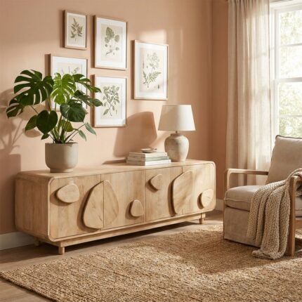 Exclusive Nerivo Mango Wood Storage