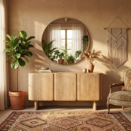Exclusive Virelo Classic Mango Wood Sideboard