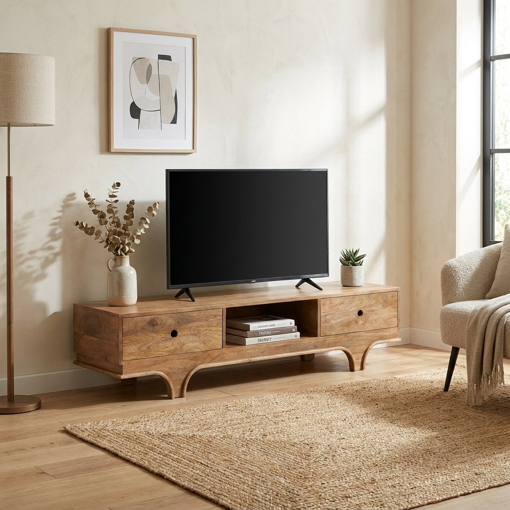 Exclusive Nexa TV Console – Modern Wooden Entertainment Unit Exclusive Nexa TV Console – Modern Wooden Entertainment Unit