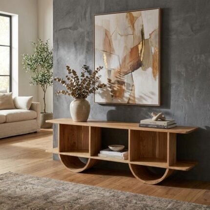 Exclusive Novera Acacia Wooden TV Unit (Solid Wood )