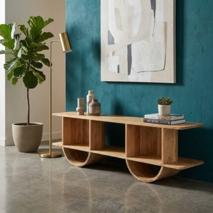 Exclusive Novera Acacia Wooden TV Unit (Solid Wood )