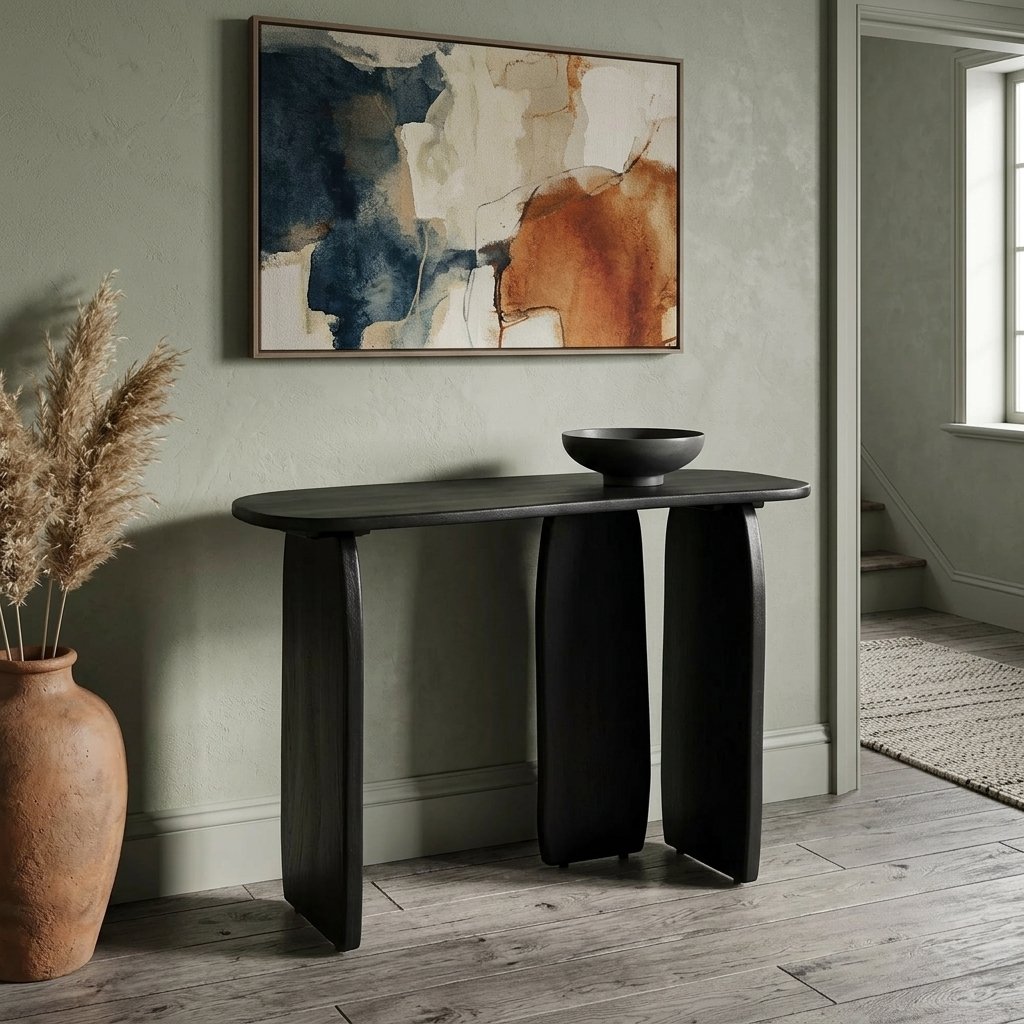 Exclusive Agathe Mango Wood Console Table Exclusive Agathe Mango Wood Console Table