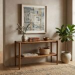 Luna Mango Wood Console
