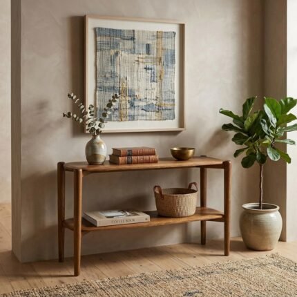 Luna Mango Wood Console