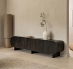 Nivara Solid Mango Wood TV Stand