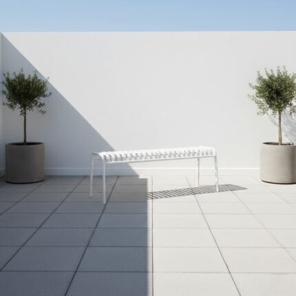 Exclusive Mirella Metal Bench