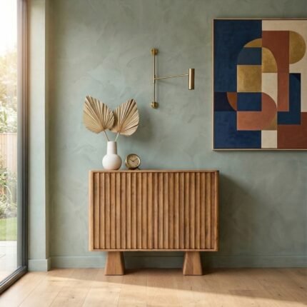 Exclusive Zanova Wooden Sideboard (Solid Wood )