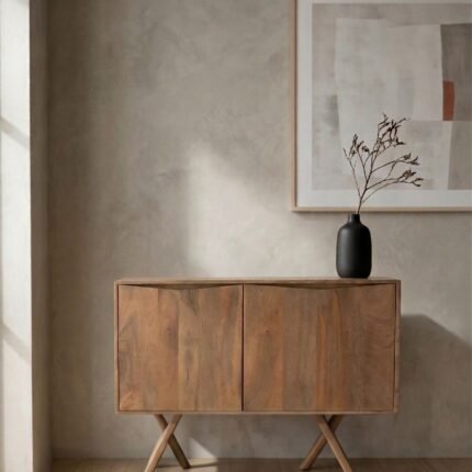 Exclusive Zayden Wooden 2-Door Sideboard