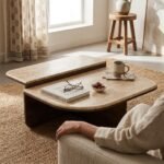 Clotsh Natural Stone Coffee Table