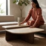 Clotsh Natural Stone Coffee Table