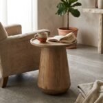 Exclusive Velora Round Wood Coffee Table