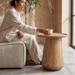 Exclusive Velora Round Wood Coffee Table - Image 3