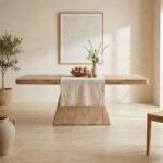 Handcrafted Solid Wood Coffee Table