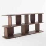 Exclusive Viona Modern Wood Display Shelf