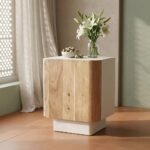 Exclusive Acacia Mango Wood Bedside Table - Image 6
