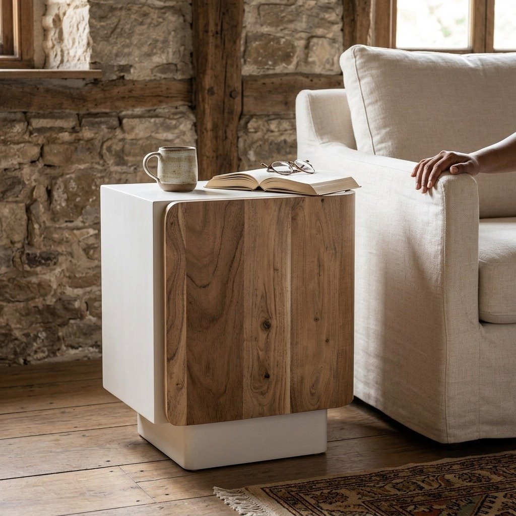 Exclusive Acacia Mango Wood Bedside Table Exclusive Acacia Mango Wood Bedside Table