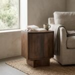 Exclusive Elmora Mango Wood Bedside Table - Image 2