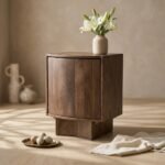 Exclusive Elmora Mango Wood Bedside Table