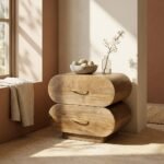 Exclusive Solana Mango Wood Bedside Table