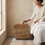 Exclusive Solana Mango Wood Bedside Table - Image 2