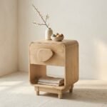 Exclusive Solara Mango Wood Bedside Table - Image 3
