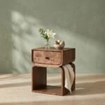 Ferni Natural Wooden Essence Table