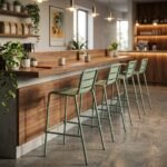 Arden Stacking Bar Chair – Space-Saving Modern Counter Stool - Image 2