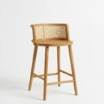 Exclusive Drevi Modern Wooden Bar Stool