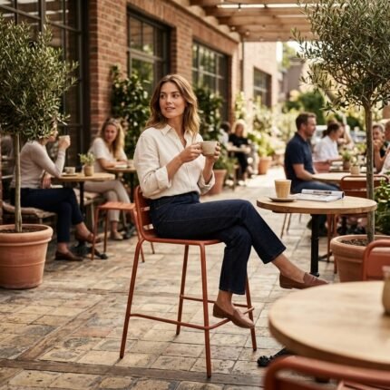 Exclusive Sunset Stackable Bar Chair