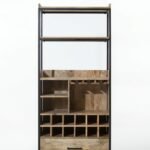 Exclusive Tuvalu Wooden Standing Bar Cabinet - Image 8