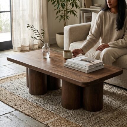 Exclusive Averro Mango Wood Coffee Table