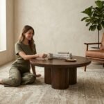 Exclusive Rustico Mango Wood Round Table - Image 3