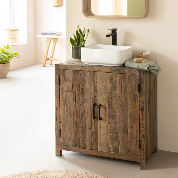Wooden Vanity Unit