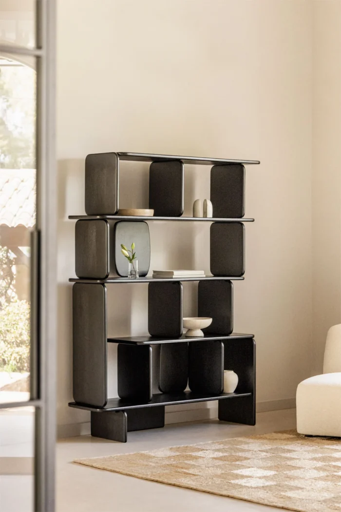 Mango Wood Bookshelf