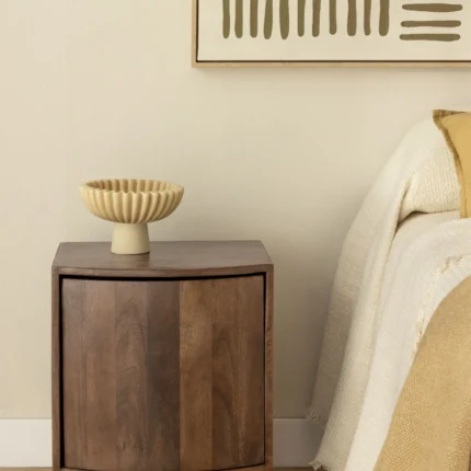 Mango Wood Bedside Table