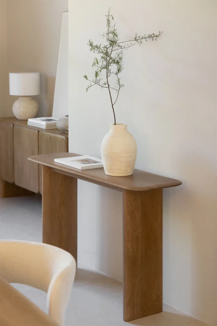 Mango Wood Console Table