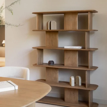 Mango Wood Bookshelf