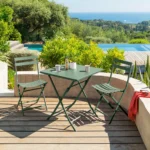 Green Folding Table