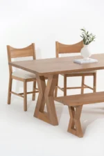 Homefolk Table, Royal Feast Dining Table, Solid Wood Homefolk Dining Table