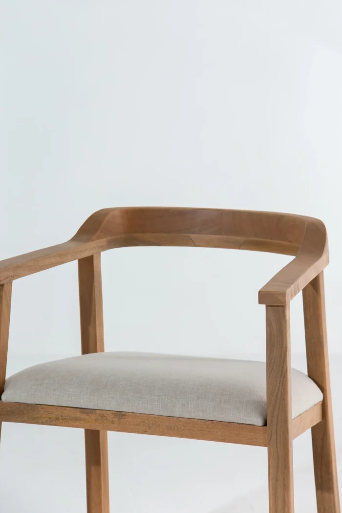 Solid Oak Nordic Dining Chair - Image 5