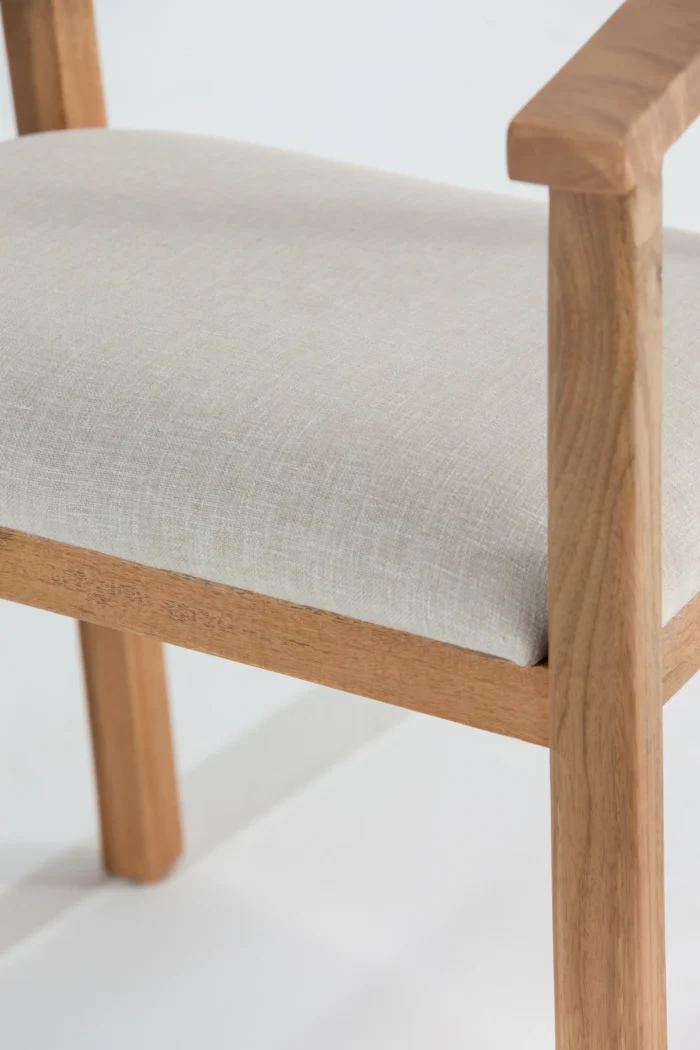 Solid Oak Nordic Dining Chair - Image 4