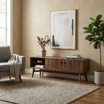 Exclusive Modern Urban Loft Sideboard for Living Room (Solid Wood) - Image 6