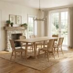 Modern Solid Wood Low Coffee Table - Image 2