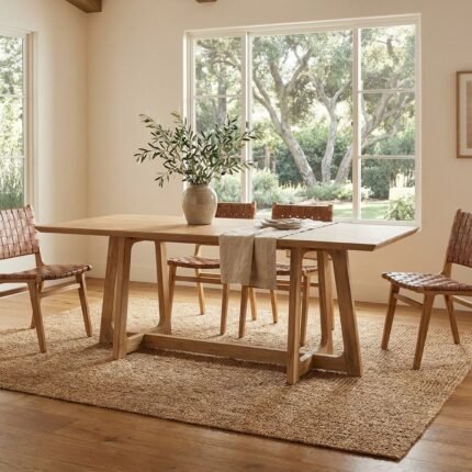 Modern Solid Wood Low Coffee Table