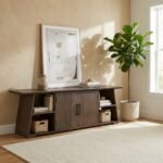 Exclusive Stone-Top Wooden Credenza - Image 3