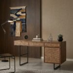 Handcrafted Wooden Feast Flow Table
