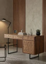 Handcrafted Wooden Feast Flow Table - Image 4
